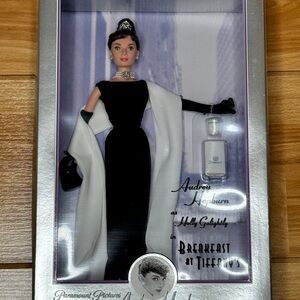Breakfast at Tiffany’s Barbie in Iconic Opening Scene Black Gown